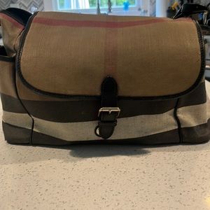 Burberry diaper bag authentic